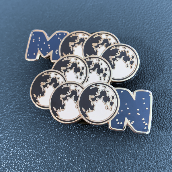 Enamel Pin - Moooooooon